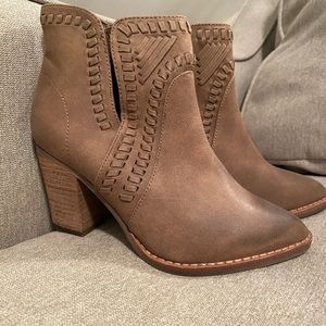Ankle length cowboy booties